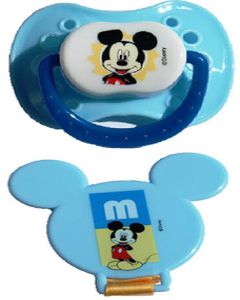 Disney™ Mickey on Baby Blue Guard with Royal Blue Handle with matching clip! [27f-a]