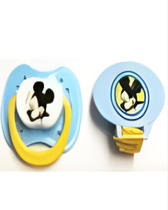 Disney™ Mickey Mouse on Light Blue Guard with Yellow Handle and matching clip! [27AA-7]